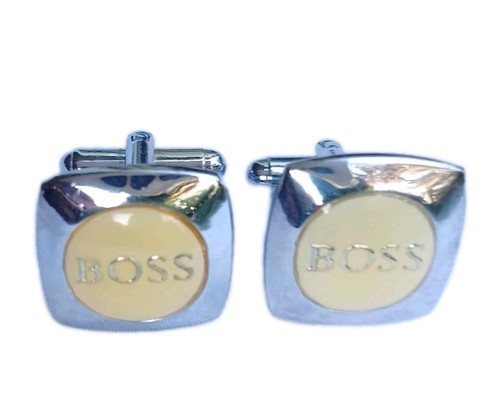 Boss cufflinks mens silver - cufflinks,