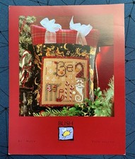 Be Merry By Shepherd’s Bush ~ Cross Stitch Chart  ~ Christmas