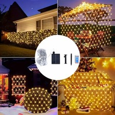 3x2M Solar 192 LED Net Light