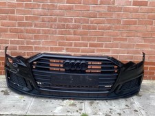 2021 AUDI A6 C8 FRONT BUMPER COMPLETE IN BLACK