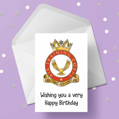 Air cadets birthday - card,