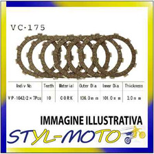 Kit Clutch Cork Discs Vesrah