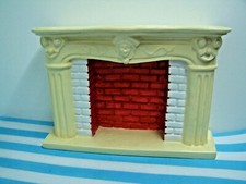 DOLLS HOUSE, FIREPLACE, 12TH, CREAM, FRENCH DESIGN, BRICK, FURNITURE, SALE