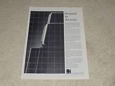 KEF Speaker Ad, 1981, 105.4, Article, 1 pg, Rare ad