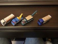 Lot Of 5 Tomy Tomica Diecast Trucks, Isuzu Et4