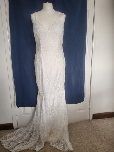 White lace overlay wedding - overlay,
