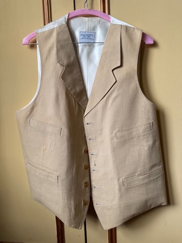 Hackett single breasted linen - hackett,