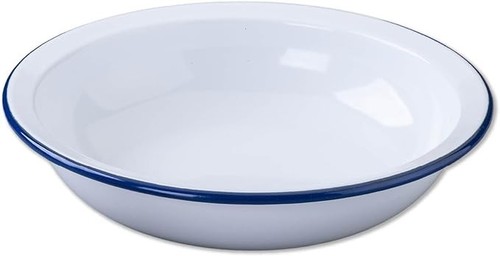 Zenker enamel round pie dish - zenker,