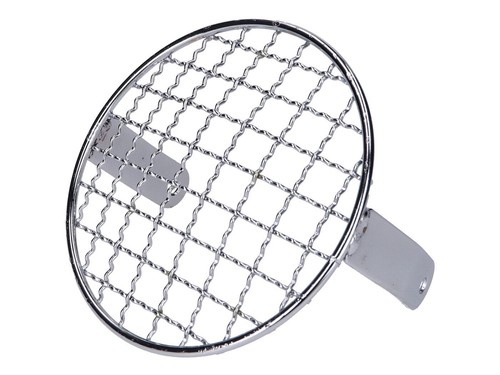 Headlight grill chrome round - grill,