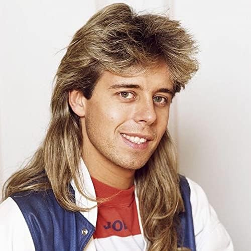 Baruisi mullet wigs for men - wigs,