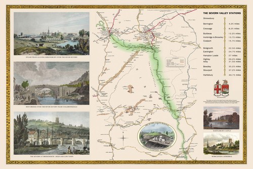 Jigsaw map severn valley - jigsaw,