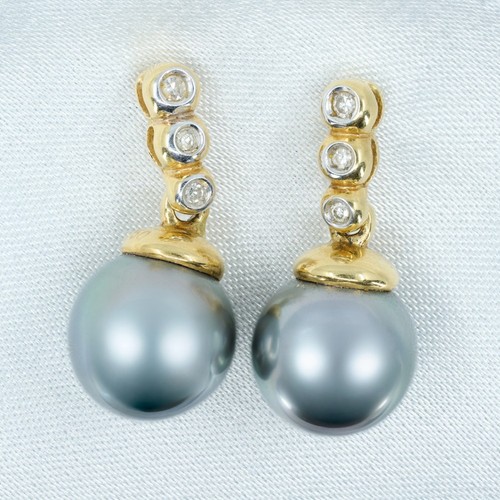 18ct yellow gold - gold, diamond