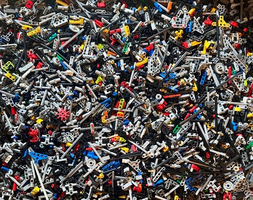 100g lego technic - 100g, small
