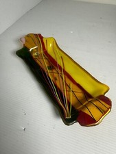 Handmade Art Glass Plate