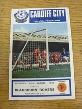 16/08/1969 Cardiff City v