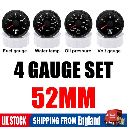 Gauge set 52mm - 52mm, fuel