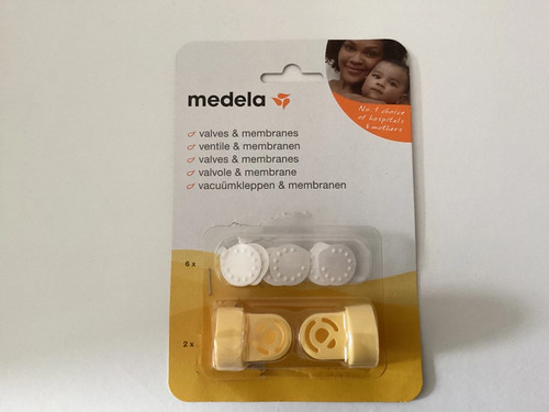 Medela valves and 6 - 2, x
