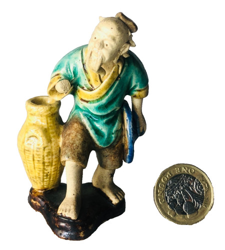 Chinese glazed figurine - glazed,