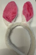 Bright Pink Bunny Ears Headband