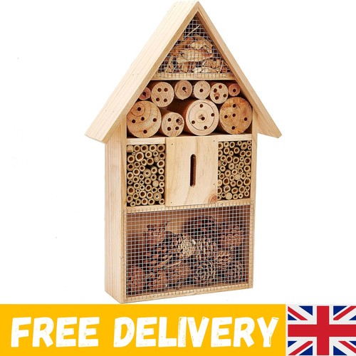 Wooden insect hotel bee - hotel,