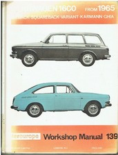 VW TYPE 3 1600 NOTCHBACK