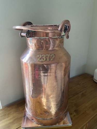Milk churn copper - milk,