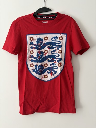 Men red england shirt - t-shirt, xs
