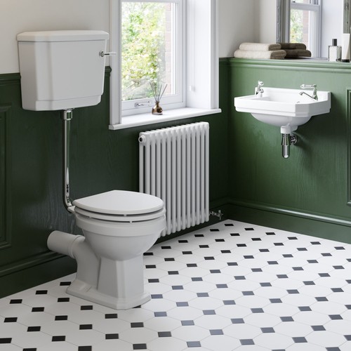 Traditional bathroom cloakroom - traditional,