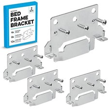 [4 Pack] Bed Frame Brackets