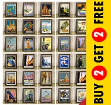 Vintage Travel Posters Retro