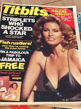 Raquel Welch.Pat Phoenix.Jackie Collins.Dickie Henderson.Peter Powell TITBITS