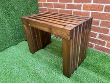 Rustic designed wood bench /