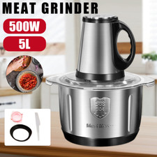 5L Electric Meat Grinder 500W Mincer Mixer Food Chopper Kitchen Mincing Machine