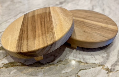 Set solid acacia - set, 2