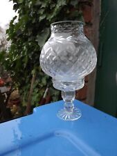 Tyrone Crystal Candlestick Globe lamp Top quality fine cut crystal.