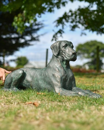 Great dane dog - dane, sculpture