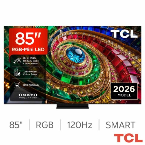 Tcl 85q7d inch rgb mini - tcl, 85