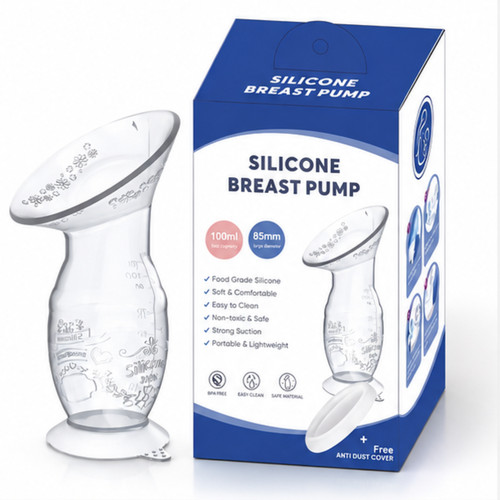 Manual breast pumps - manual, silicone