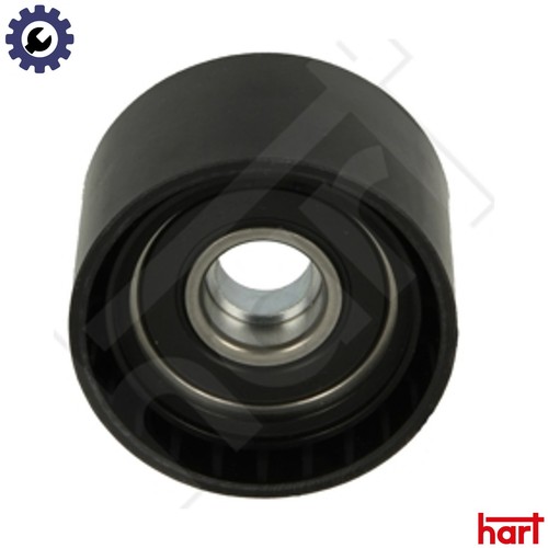 Deflectionguide pulley vribbed - pulley,