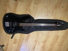 Washburn XS4 Bass Guitar with Soft Case Used Good Condition