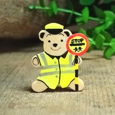 Lollipop Bear Handmade Pin