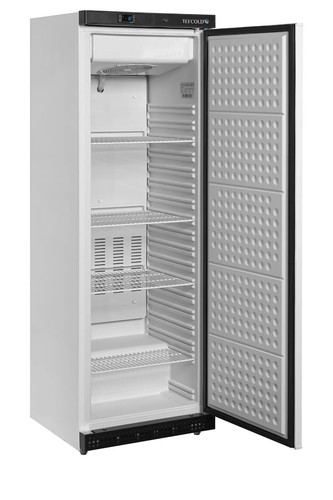 White upright fan assisted - fan,