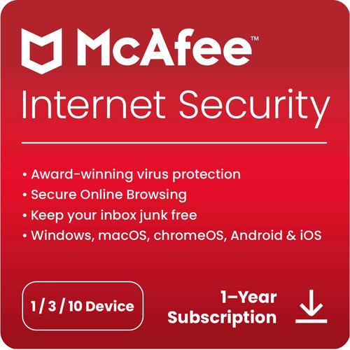 Mcafee internet security - internet,