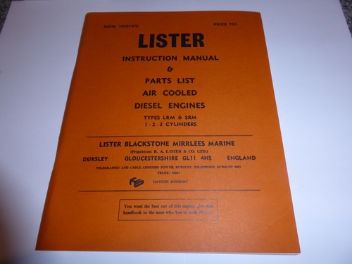 Lister air cooled diesel - air,