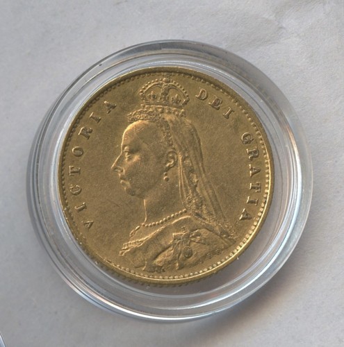 1887 queen victoria gold - gold, half