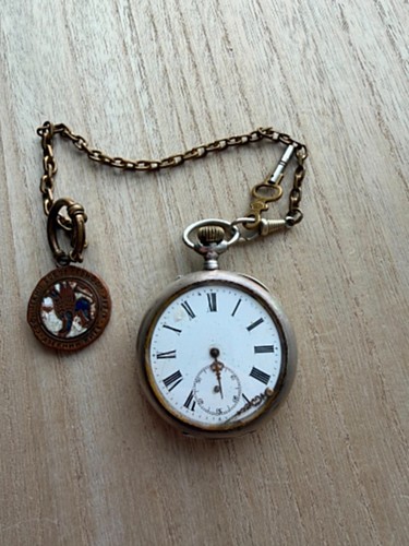 Antique 800 silver swiss - silver,