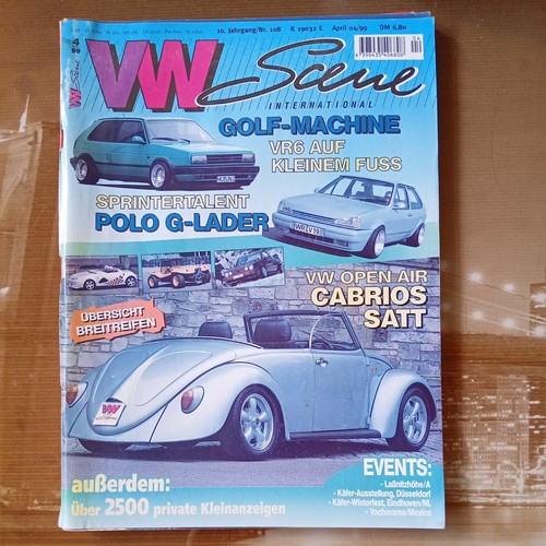 Scene magazine april 1999 - vw,