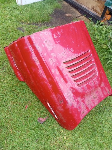 Ride mower bonnet 2007 - on,