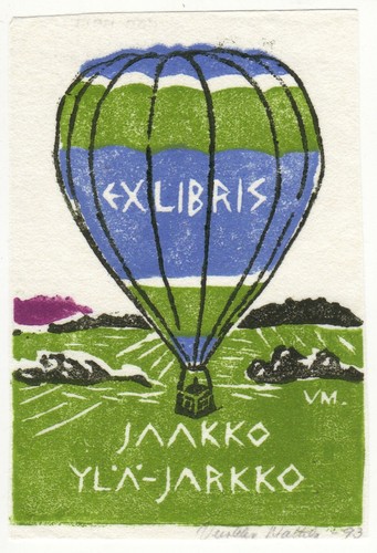 Vuokko mattila exlibris für - exlibris,