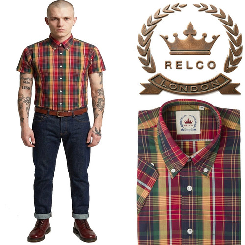 Relco mens green - green, red